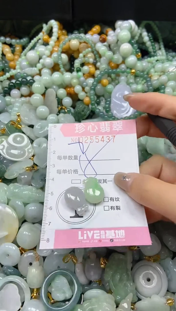 翡翠未镶嵌颈饰闪购0255437