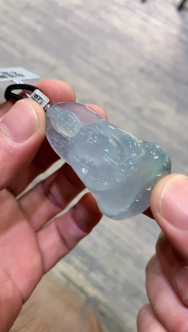 颈饰未镶嵌翡翠天然A货翡翠