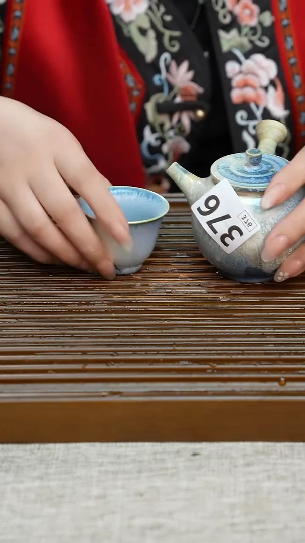 纯手工粗陶茶具每只不一样