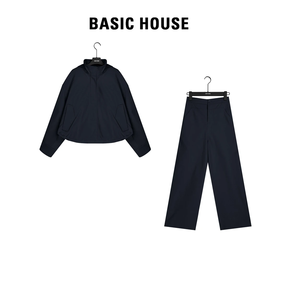 【百家好Basic House】冲锋衣套装百搭女装春季时尚休闲春季裙