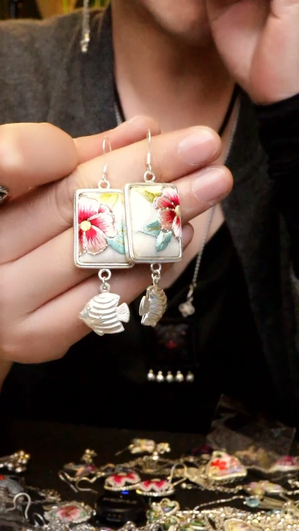 【闪购商品】刺绣0127高吉文创   直播老绣