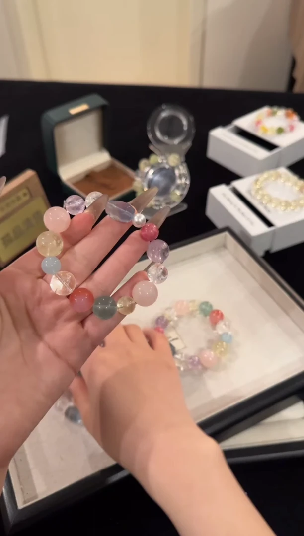 水晶手链合金莫奈多宝x1642