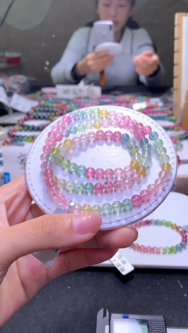 未镶嵌手串碧玺A31【天然碧玺】