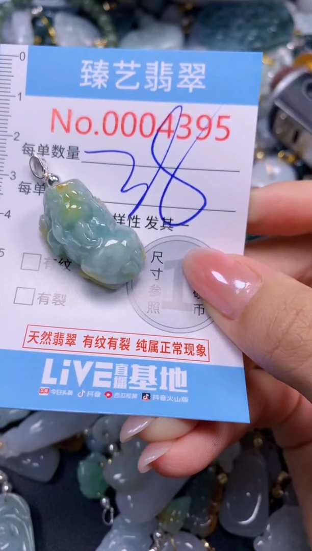 颈饰未镶嵌翡翠4395