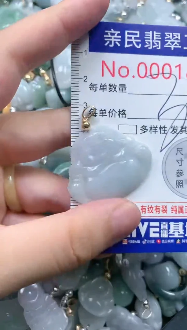 翡翠未镶嵌吊坠(不含链)1842