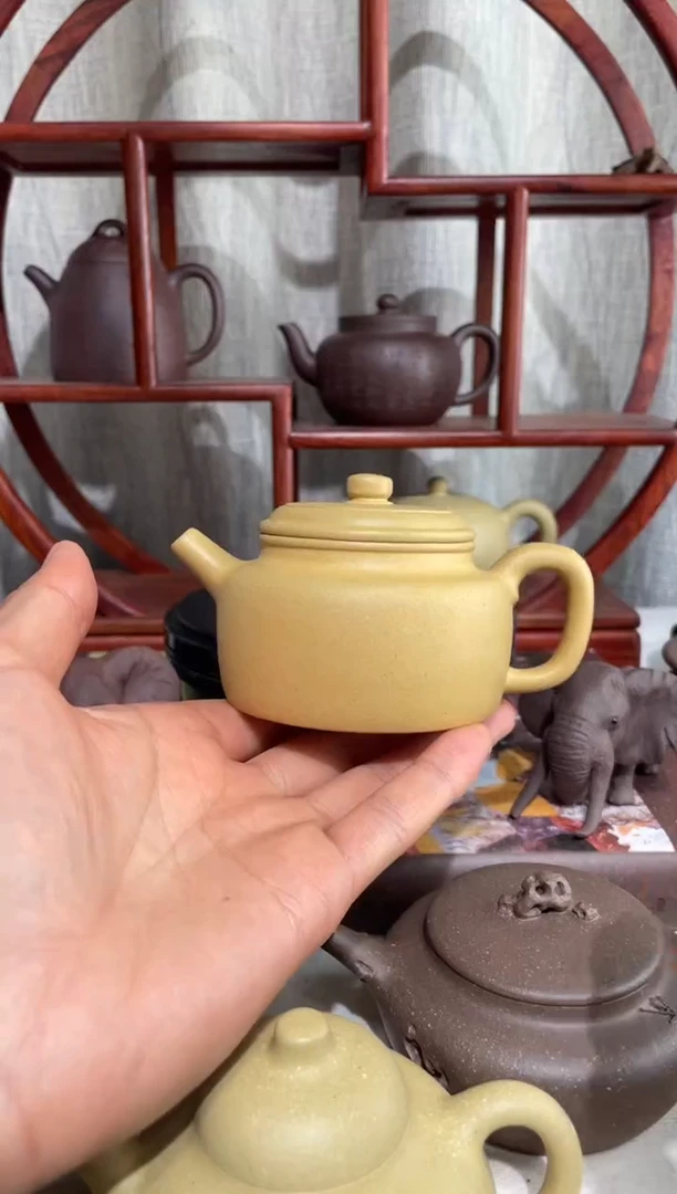 【闪购商品】紫砂茶壶台西水塘本绿大亨德钟