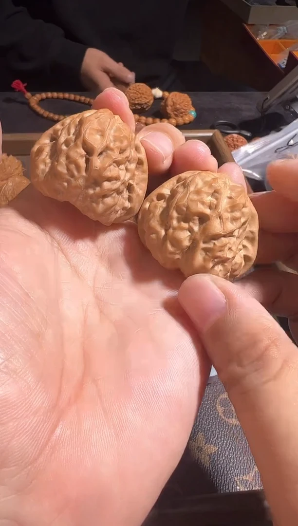 把件核桃40.8尺延庆三角蛙蛙蛤蟆
