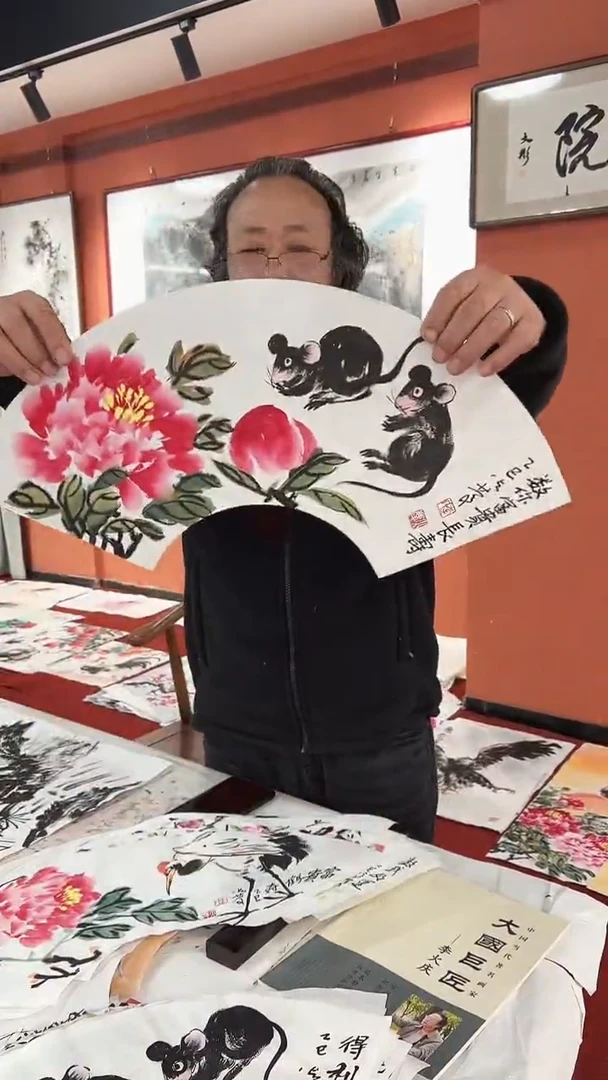 国画李火庆/国画/花鸟