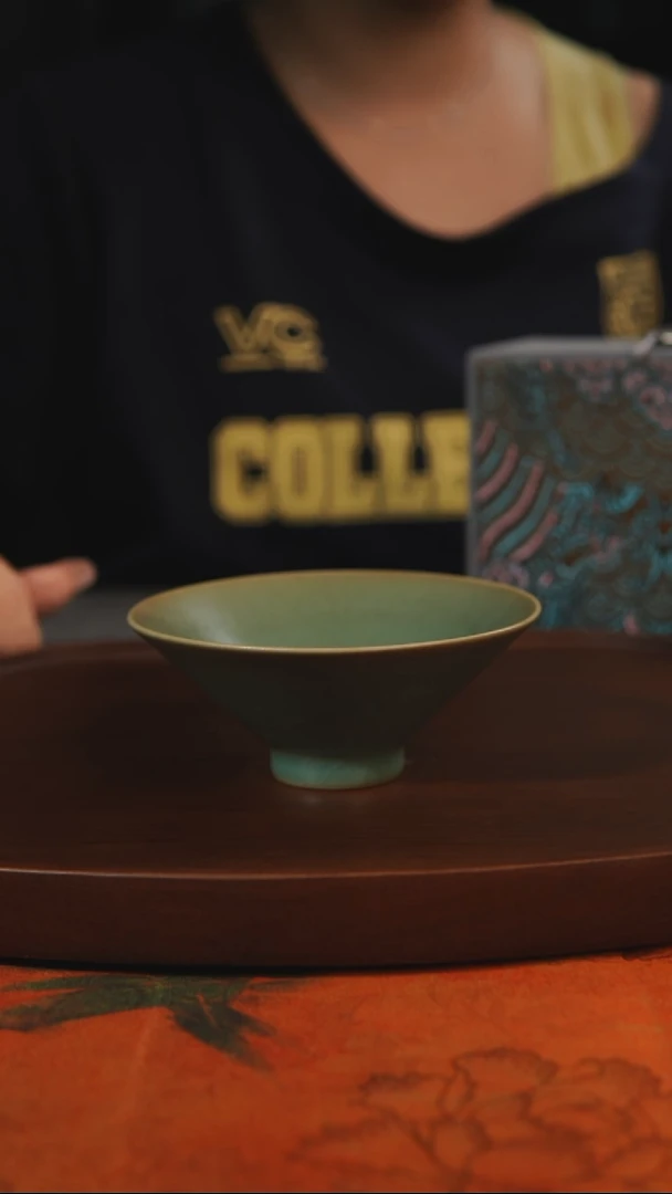 杯子斗笠 柴烧全品一级 汝州原产地原矿仿古老釉