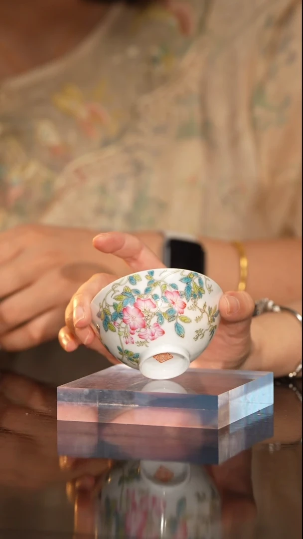 YZT溢珍堂过墙紫荆花单杯