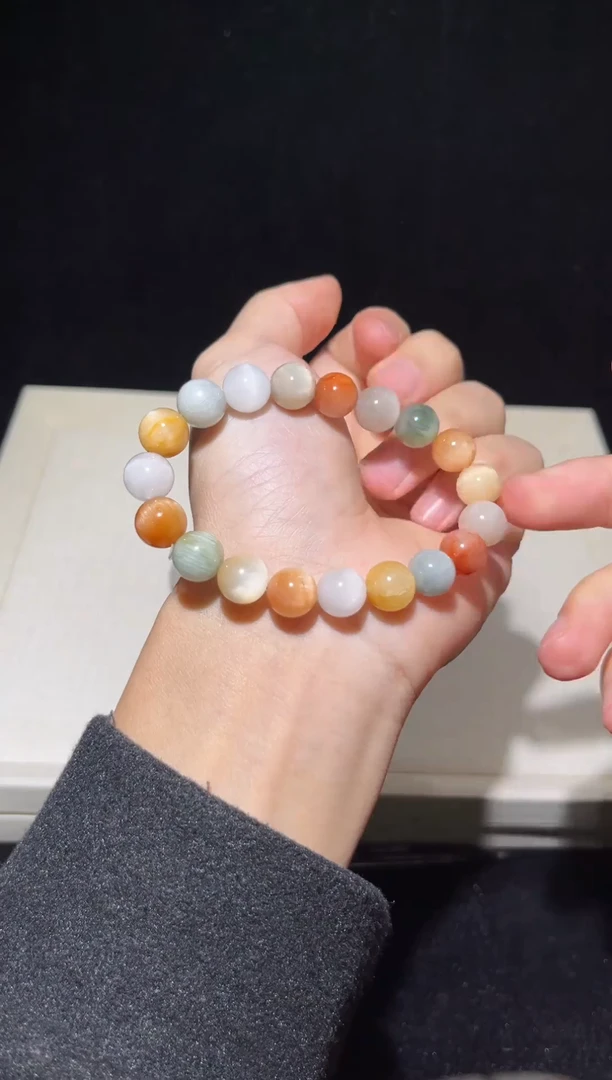 未镶嵌手串水晶55彩兔毛出厂价默认微瑕不退换10+