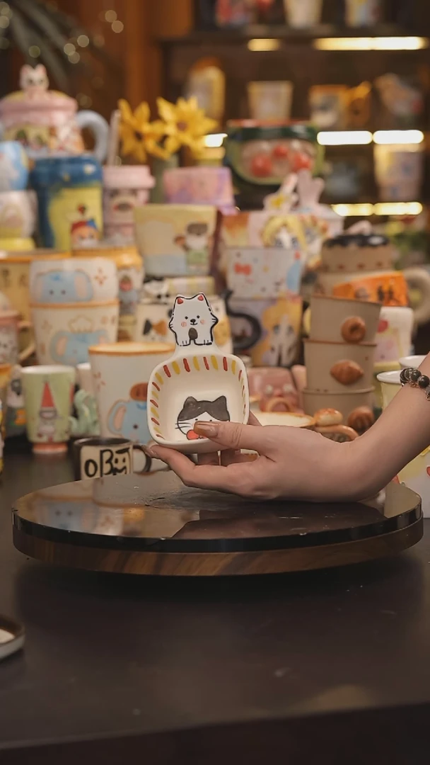 景德镇釉下彩绘设计师款式陶瓷