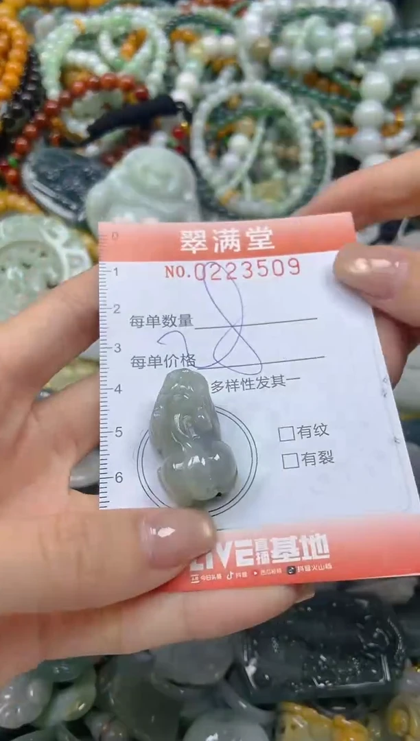 颈饰未镶嵌翡翠闪购0223509