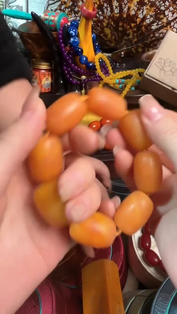 【闪购商品】蜜蜡手链未镶嵌浩最帅哈哈哈哈哈哈哈