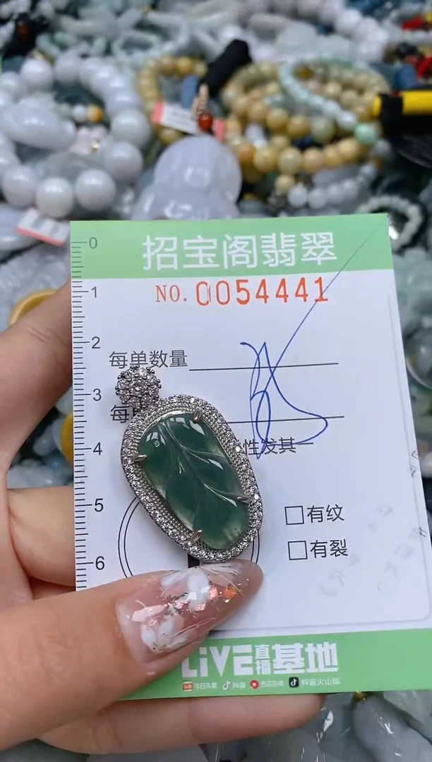 【闪购商品】翡翠颈饰未镶嵌闪购商品0054441