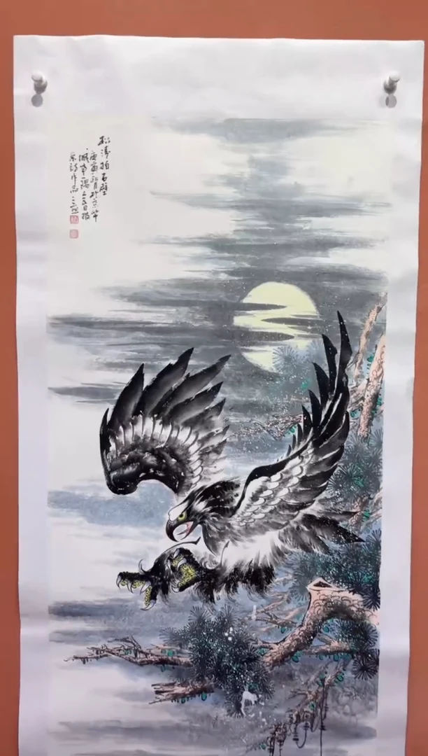 国画师立照老师国画作品