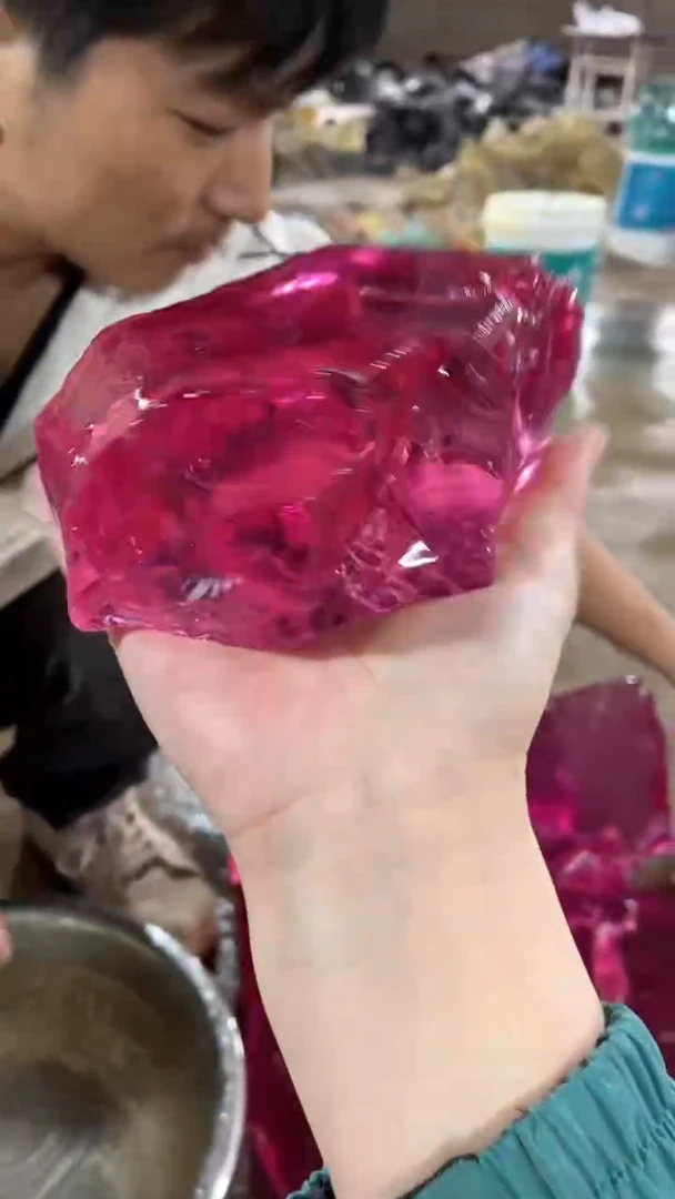 新疆托帕石原石摆件