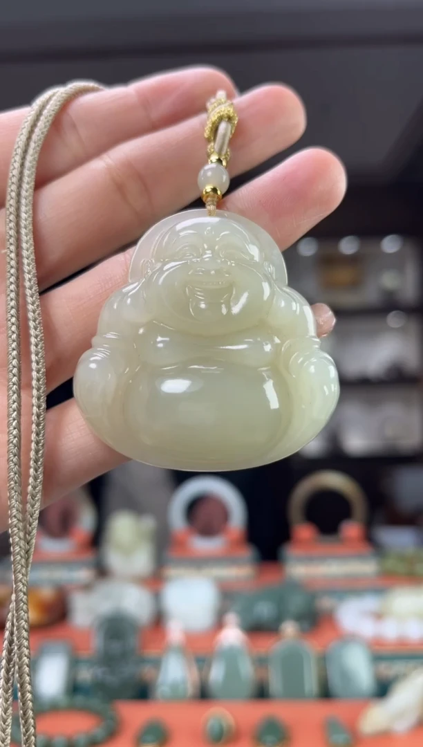 【闪购商品】和田玉颈饰未镶嵌佩佩48mm左右