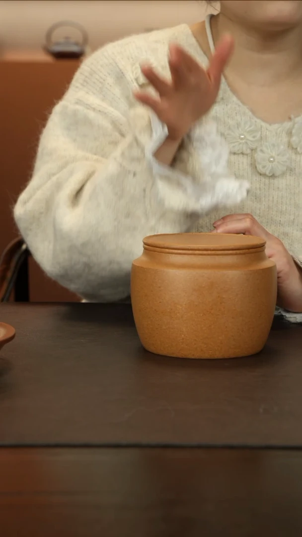 【闪购商品】紫砂茶壶直播福利平盖茶叶罐五彩段