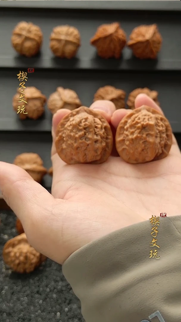 把件文玩核桃瓷娃娃34 34 35