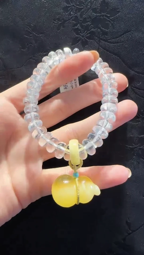 未镶嵌手串水晶葫芦款