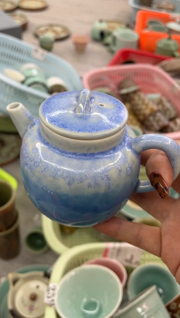 瓷特价福利 微瑕 慧仙青瓷