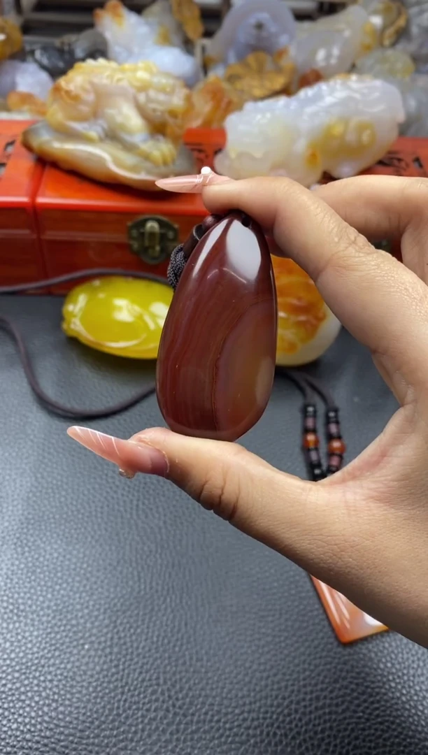 【闪购商品】玛瑙/玉髓挂件未镶嵌00