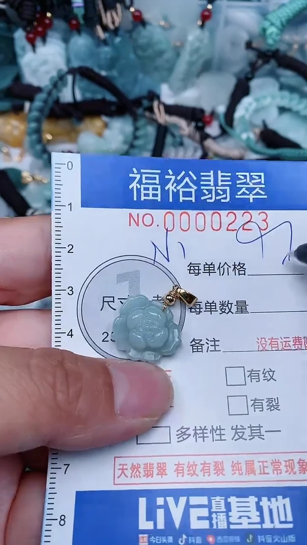 【闪购商品】翡翠颈饰未镶嵌...0000223