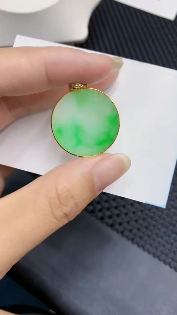 【闪购商品】翡翠颈饰银S925镶嵌            8