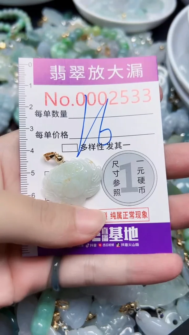 颈饰未镶嵌翡翠2533