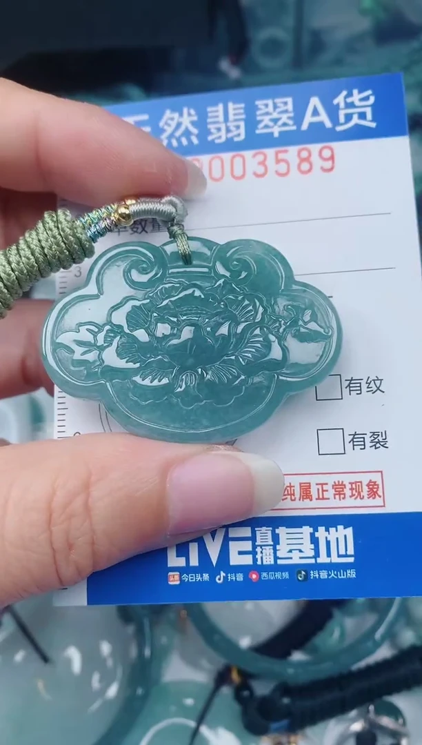 颈饰未镶嵌翡翠00003589