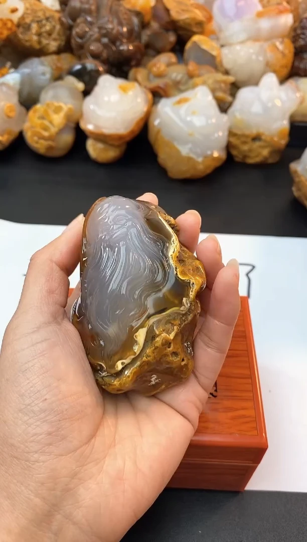 【闪购商品】玛瑙/玉髓珠宝奇石未镶嵌0