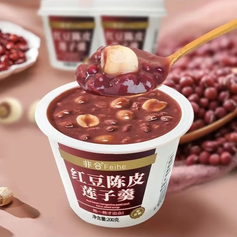 非合直播【0添加蔗糖】八宝粥陈皮红豆沙莲子羹夜宵速食粥即食