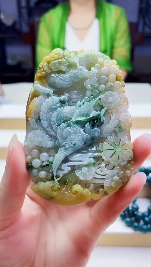 未镶嵌定制翡翠毛货10130028