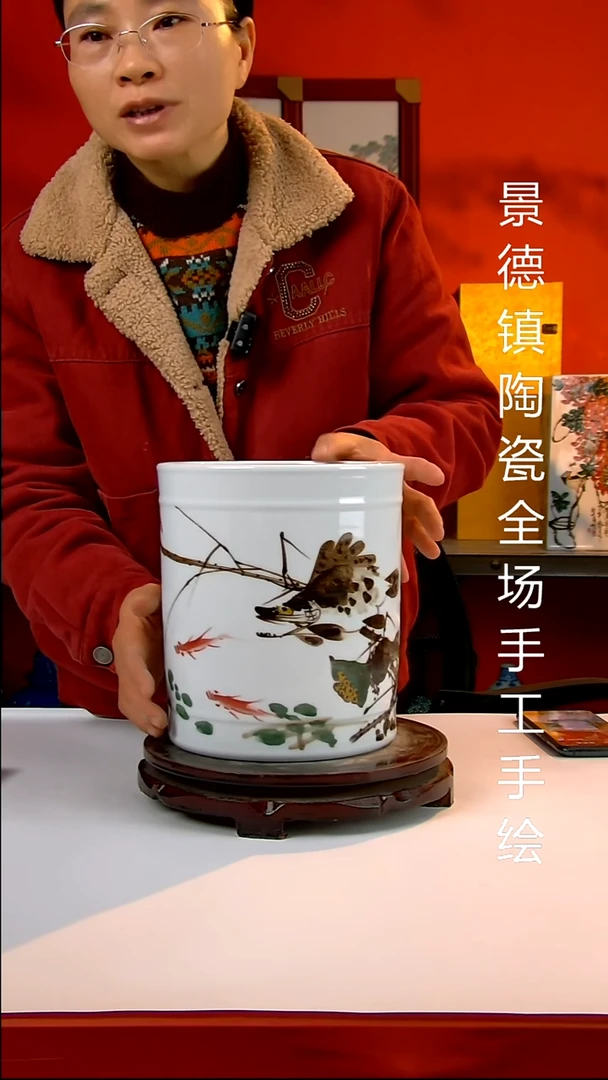 摆件陶瓷景德镇陶瓷 全场手工手绘