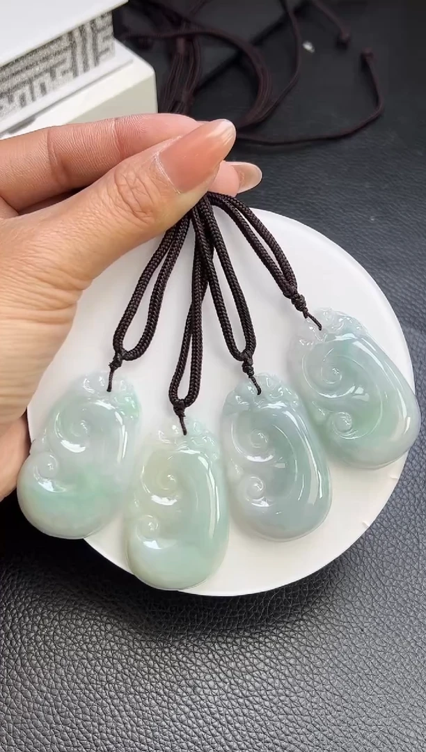 【闪购商品】翡翠颈饰未镶嵌K666-859 如意多样性发一