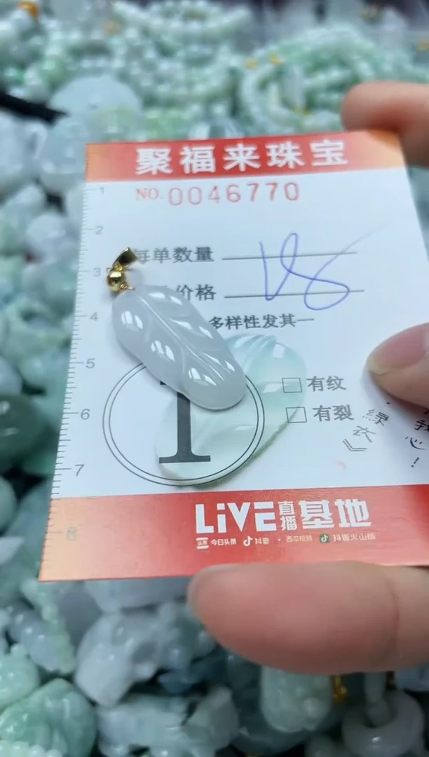 【闪购商品】翡翠颈饰未镶嵌闪购0046770