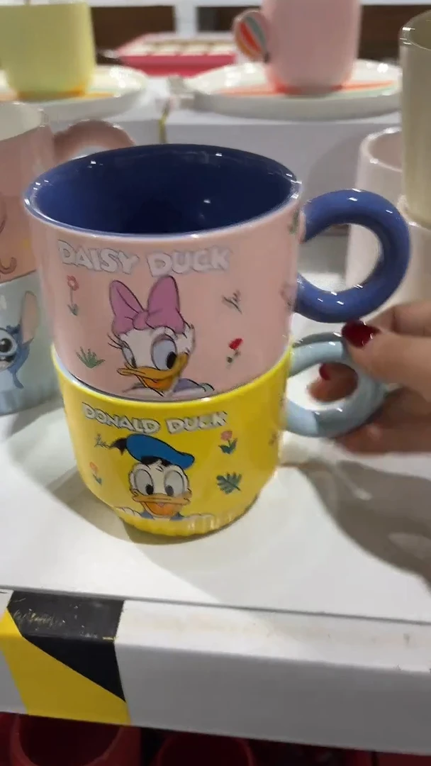 陶瓷手柄款家湖高温陶瓷杯 微瑕