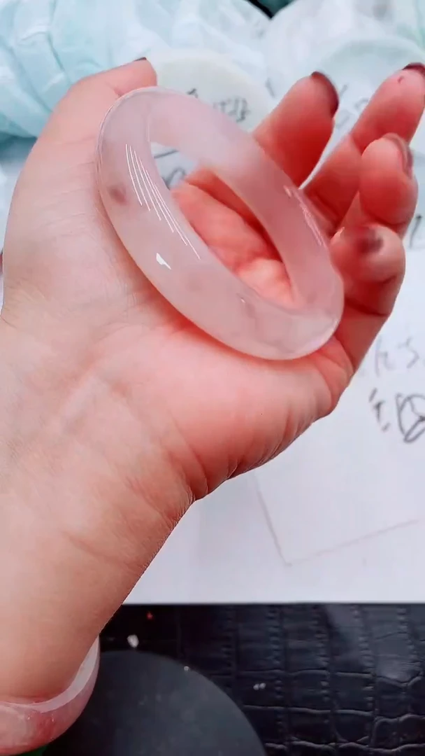 【闪购商品】石英质玉手镯未镶嵌T119-55-56