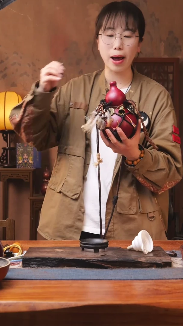 【闪购商品】436号精品大漆葫芦防腐防渗装水茶酒