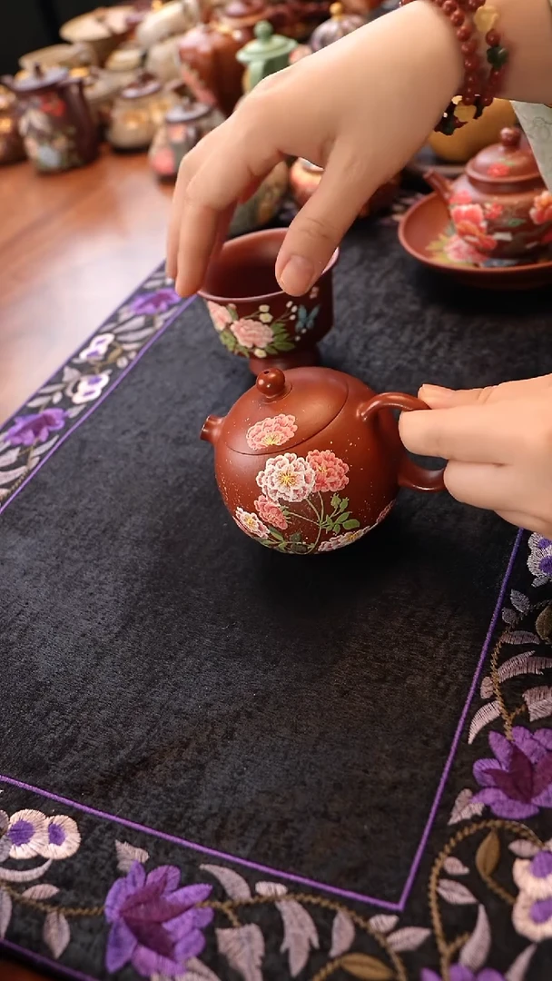 茶壶紫砂河豚西施