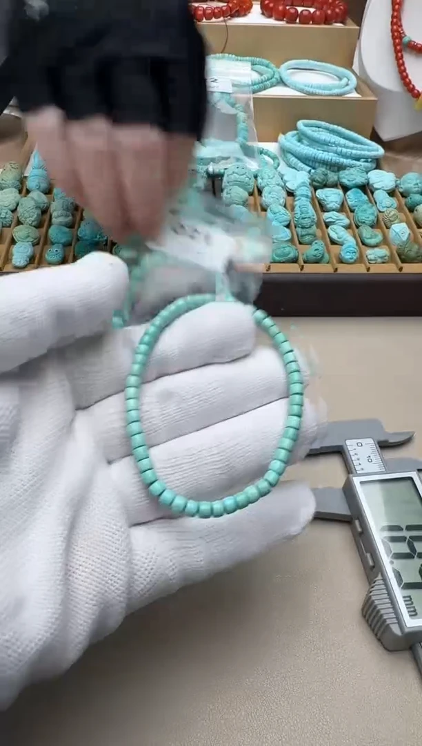 未镶嵌绿松石项链23