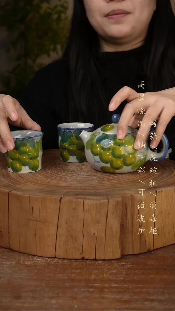 碗瓷景德镇手工手绘高温瓷釉下彩