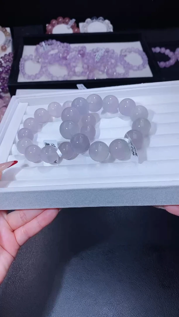 【闪购商品】萤石手链未镶嵌116.43芋泥萤石手串 多样性发其一