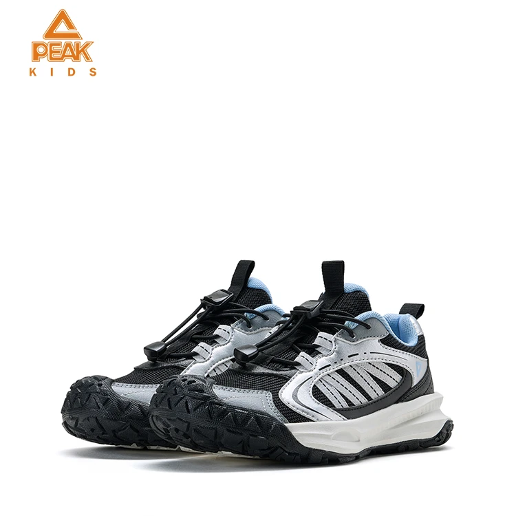 Peak/匹克儿童户外复古运动防滑耐磨时尚缓震休闲登山鞋DEK53600E