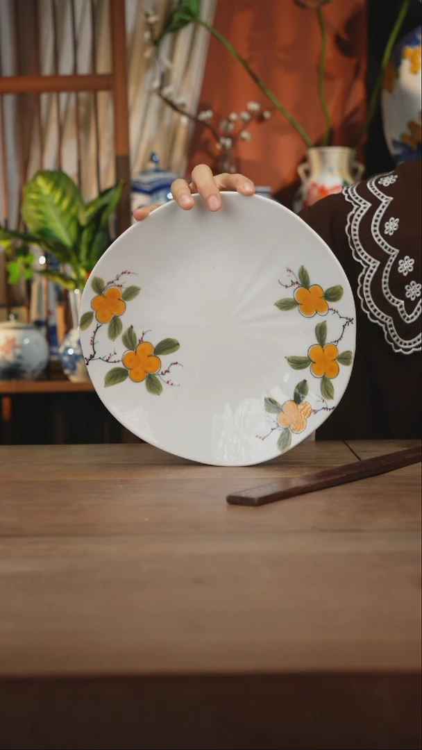 现代 景德镇设计师釉下手绘陶瓷餐具