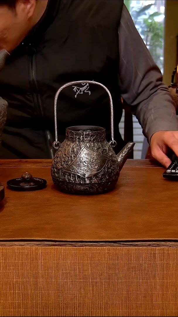 关西铁瓶砂铁本色壶