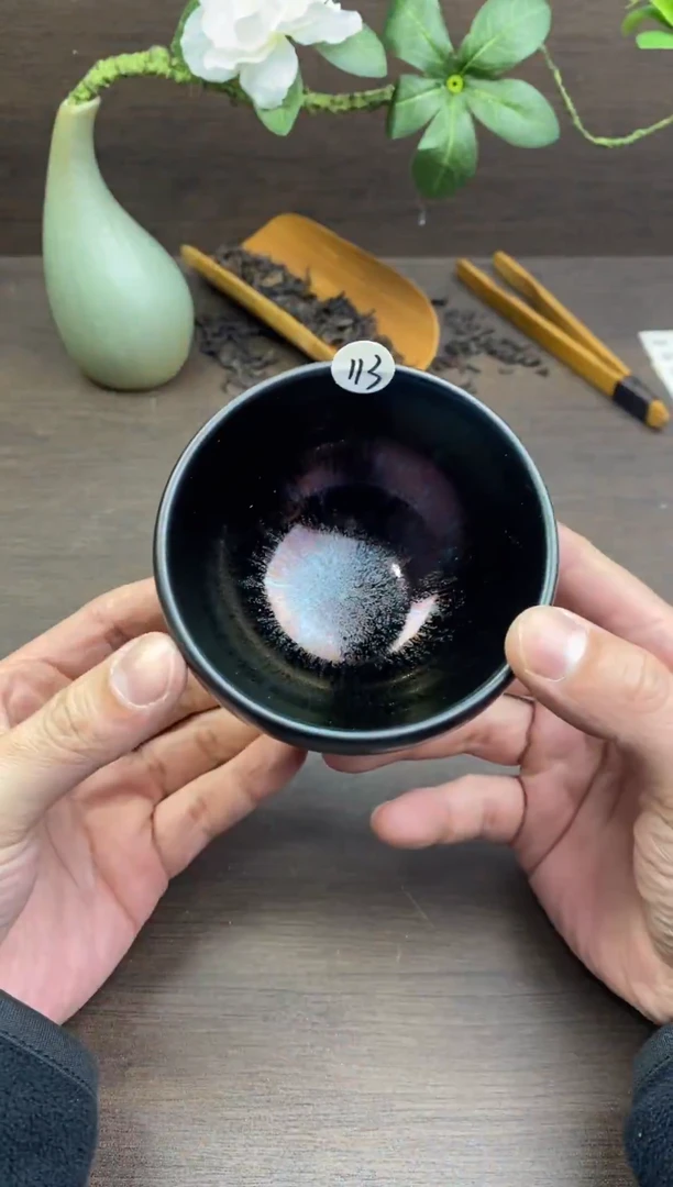 茶盏全手工原矿原釉建盏