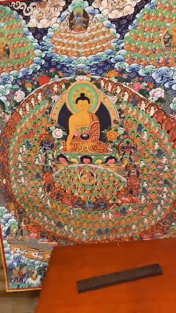 装裱画精美唐卡tk16167