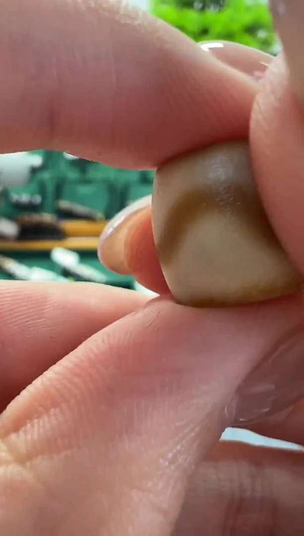 玛瑙/玉髓（覆膜）颈饰未镶嵌17.（微瑕随机发）